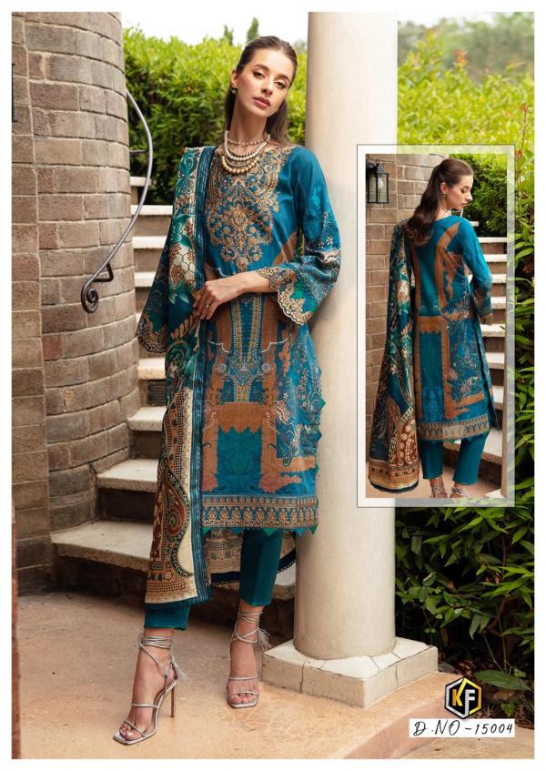 KevalFab Charizma Vol-15 – Karachi Dress Material